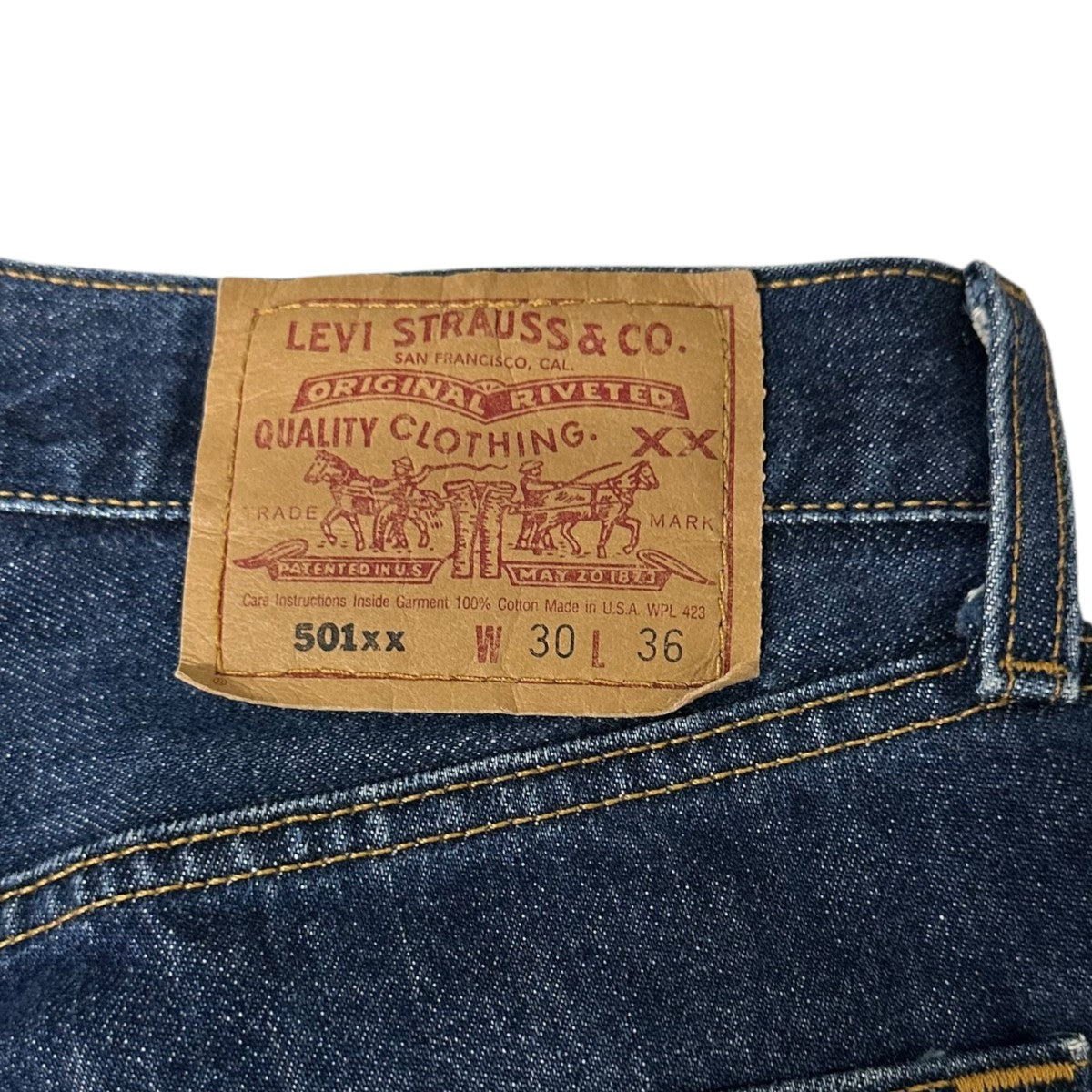 LEVI'S(リーバイス) 90s 501xx ボタン裏553デニムパンツ インディゴ