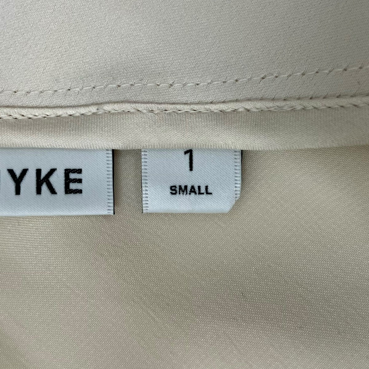 HYKE 24SSSATIN SLIP DRESSキャミソールワンピース241-16209 古着・中古-8枚目のアイテム画像