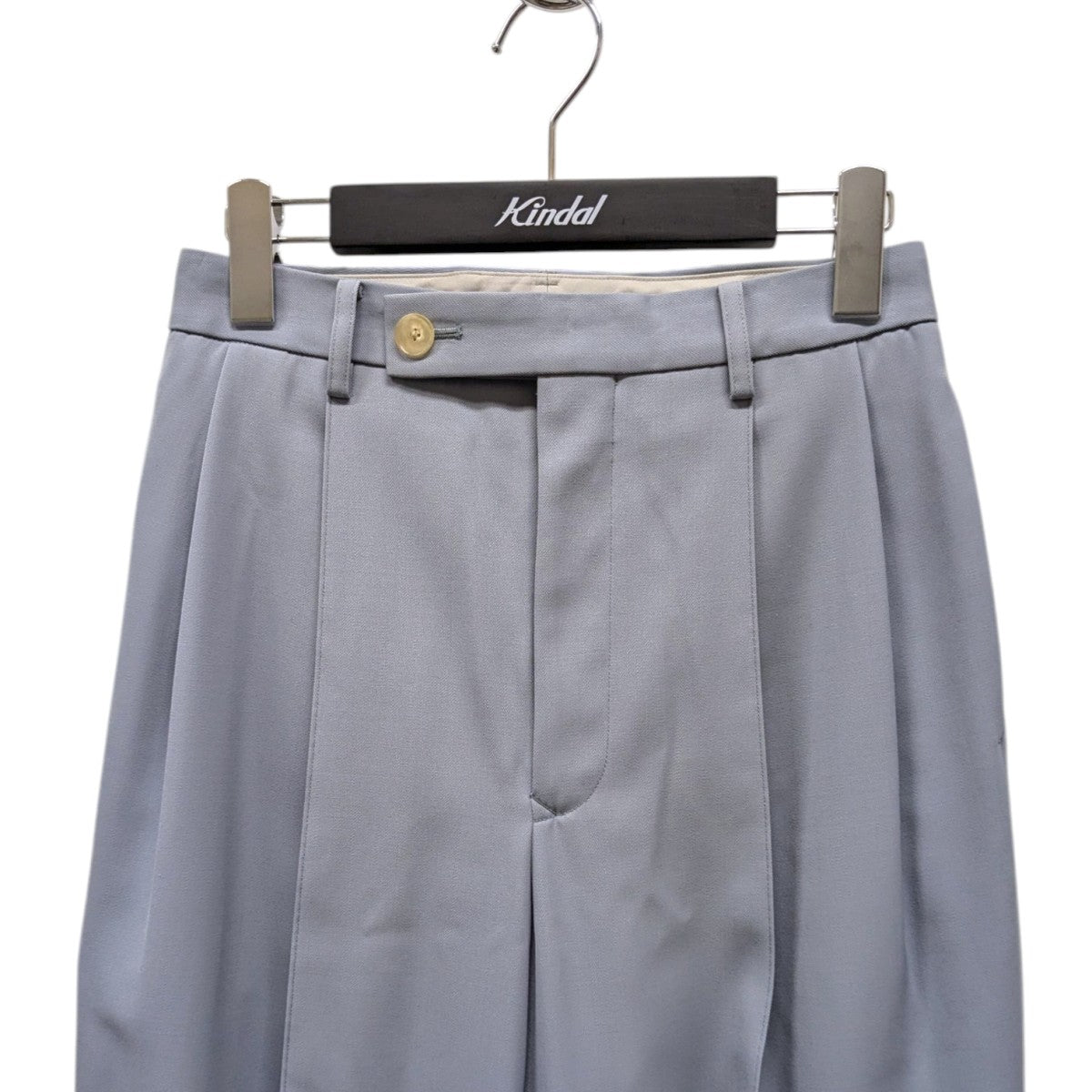 ✨極美品/シルクリネン(4)✨AURALEE 21SS イージースラックス 薄紫 AURALEE(オーラリー) 21SS ライトウールマックス ギャバジン