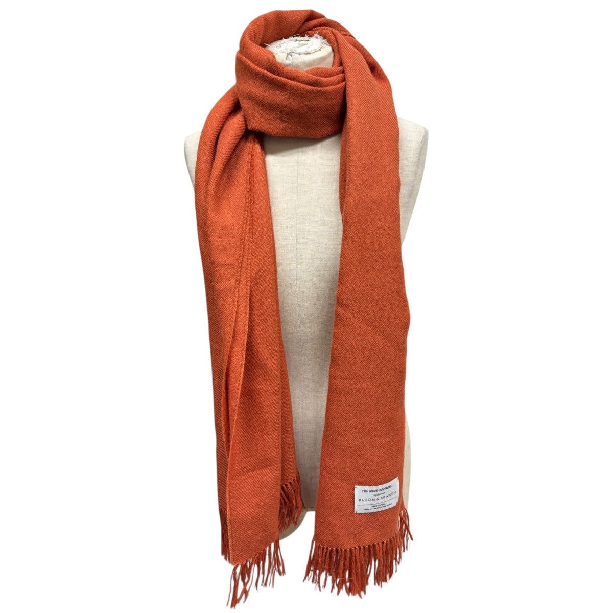 THE INOUE BROTHERS(ザイノウエブラザーズ) マフラー オレンジ｜【公式