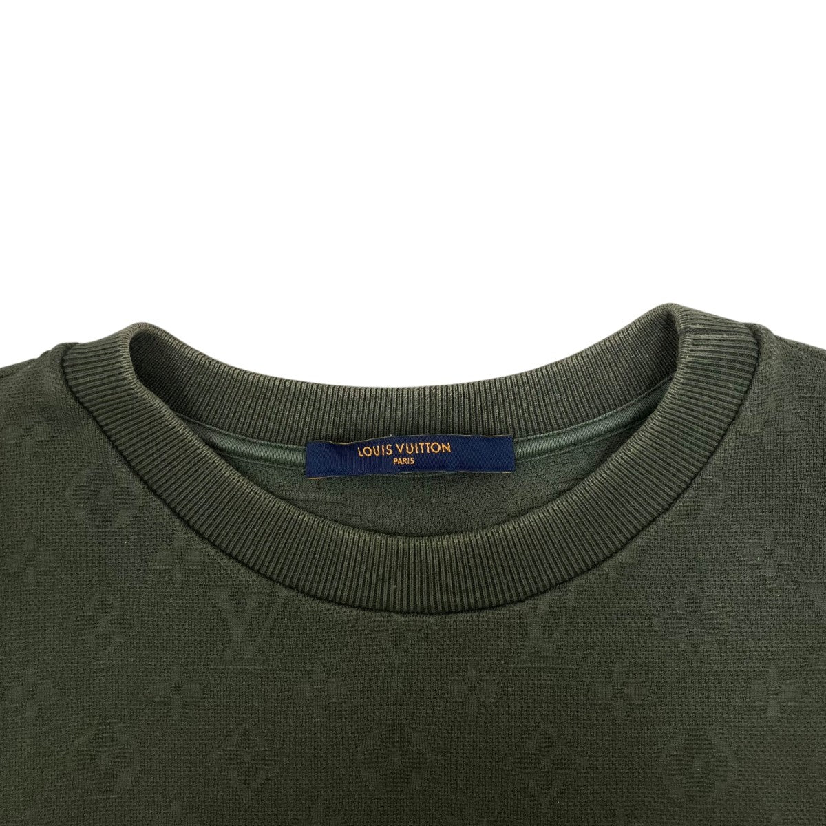 LOUIS VUITTON モノグラム 3Dポケット ジャガード半袖TシャツRM212Q TCL HIY49W 古着・中古-4枚目のアイテム画像
