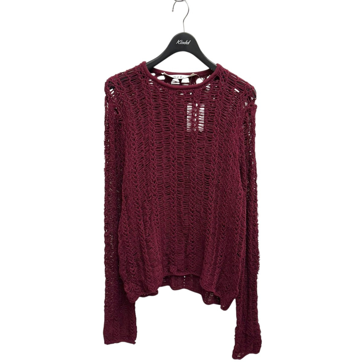 sefr 25SSYORGOS SWEATERニットSF-25SS-M017 古着・中古-1枚目のアイテム画像