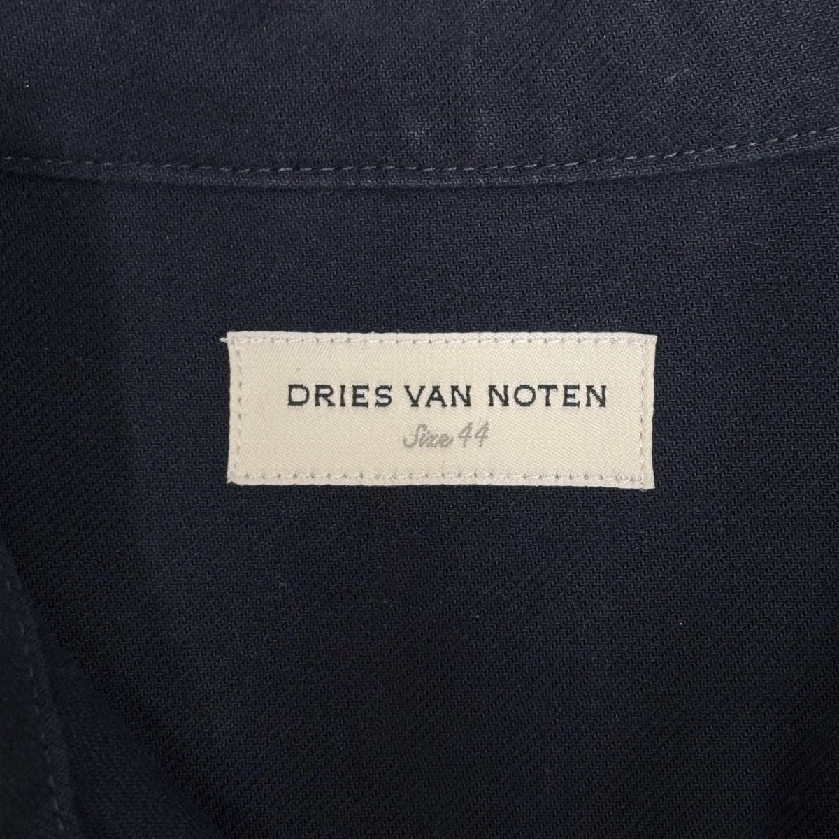 DRIES VAN NOTEN Safety Pin Closure Shirt長袖シャツ242-020735-9301-509 古着・中古-6枚目のアイテム画像
