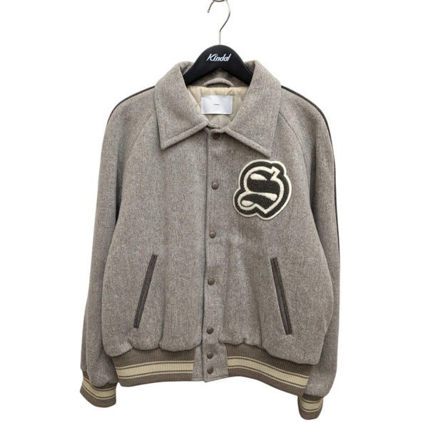SUGARHILL(シュガーヒル) 23AWMELTON STADIUM JACKETスタジャン