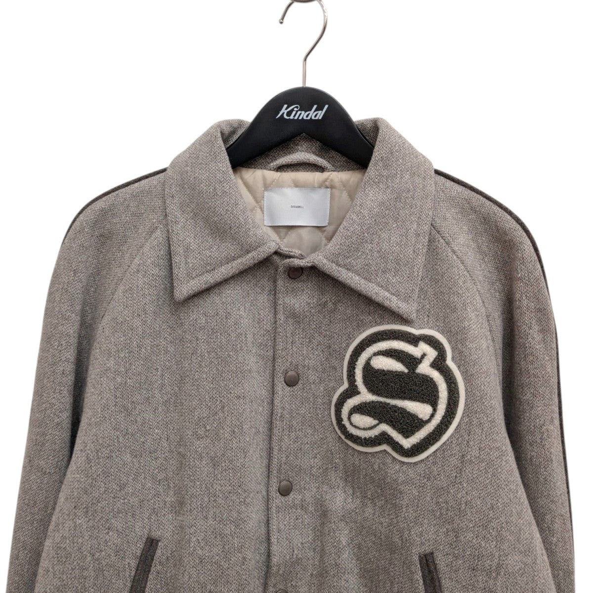 SUGARHILL(シュガーヒル) 23AWMELTON STADIUM JACKETスタジャン