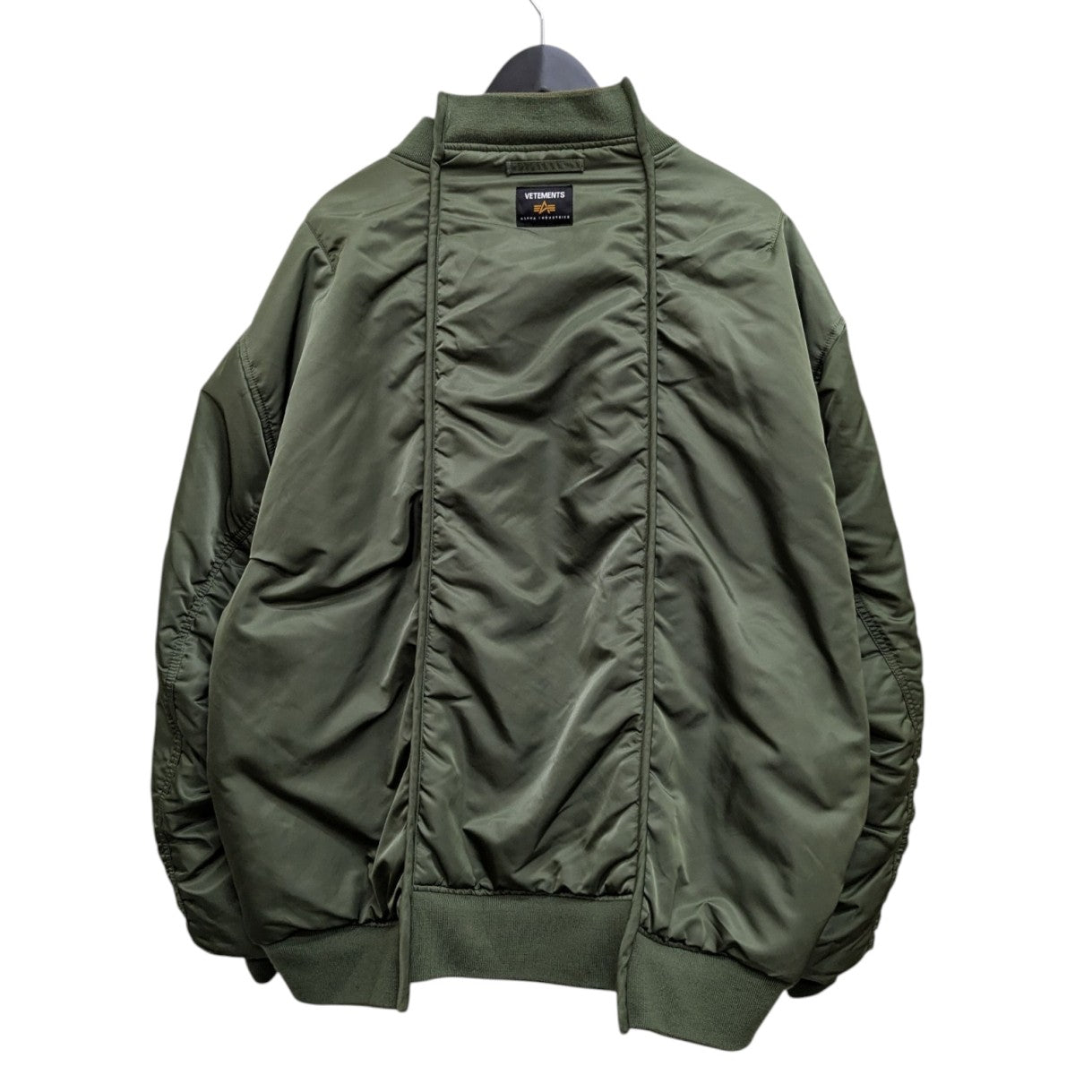 VETEMENTS×ALPHA デムナ期 Oversized Patchwork Bomber Jacketパッチ