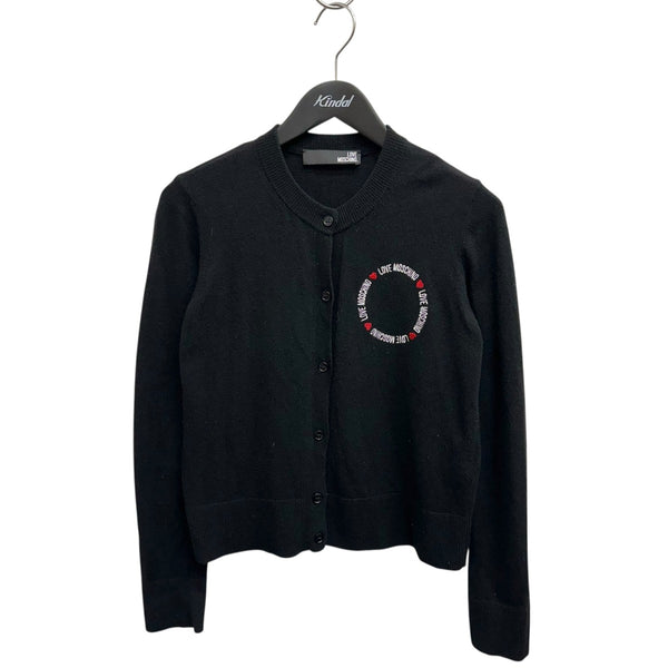 MOSCHINO カーディガン multicolor-cotton-and-nylon-