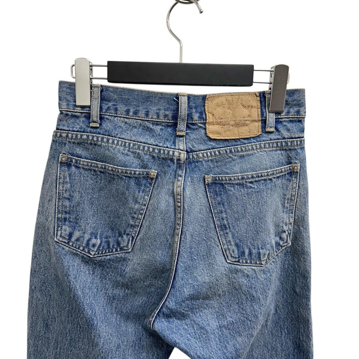 UNUSED 14oz denim five pockets pantsデニムパンツUW1102 古着・中古-4枚目のアイテム画像