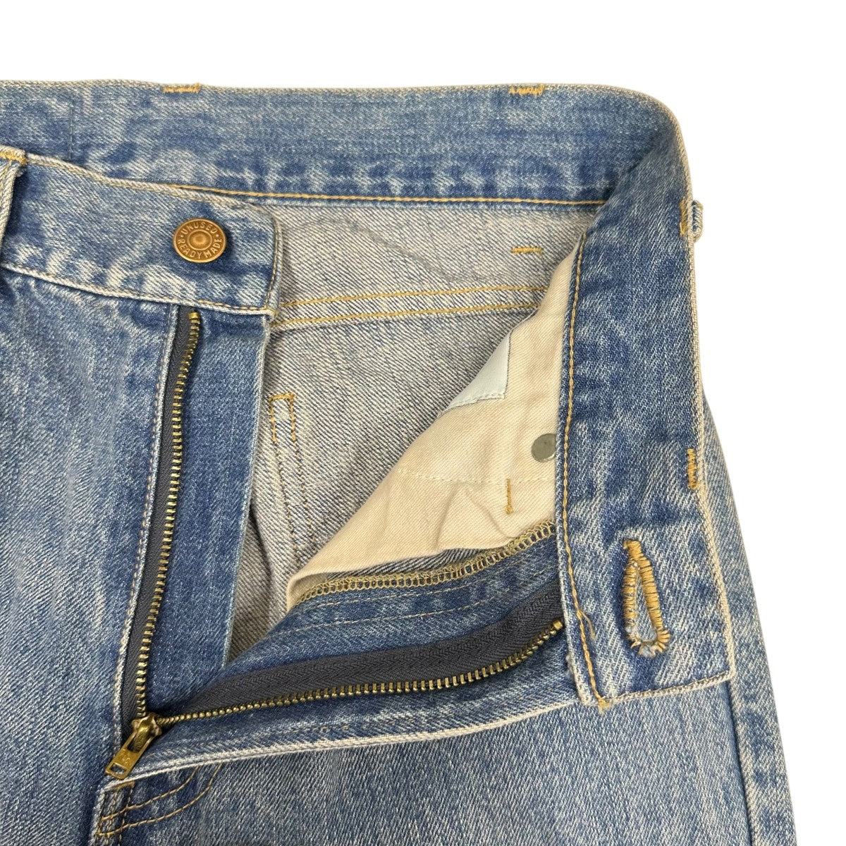UNUSED 14oz denim five pockets pantsデニムパンツUW1102 古着・中古-7枚目のアイテム画像