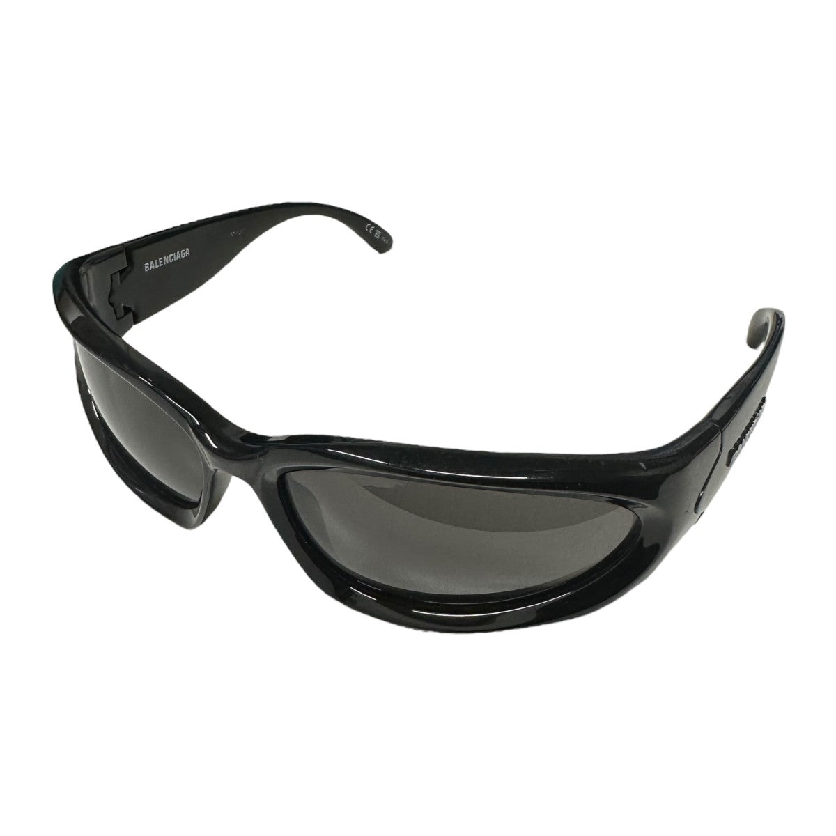 【24935】★美品★ バレンシアガ アセテートサングラス BB0324SK 黒 24935】☆美品☆ バレンシアガ アセテートサングラス BB0324SK 黒