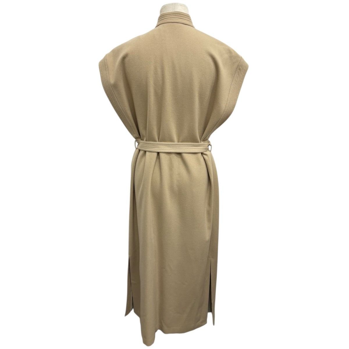 AURALEE ベージュ ワンピース AURALEE(オーラリー) ベルト付き SUPER SOFT WOOL FLANNEL ONE PIECE