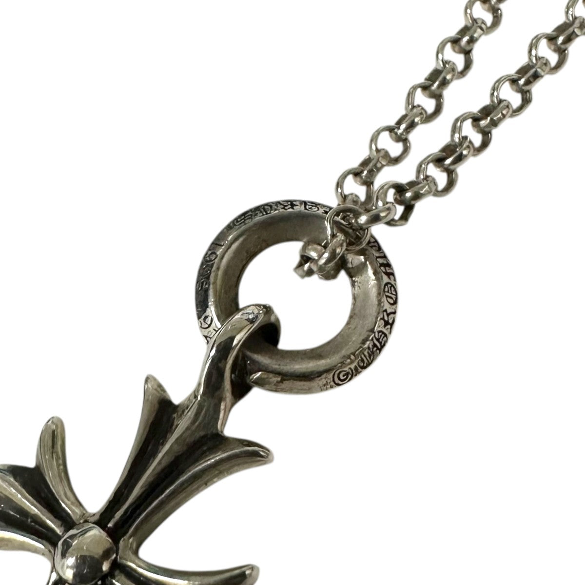 Chrome Hearts シルバーネックレス CHROME HEARTS ≪ 新品 ≫ クロムハーツ ラージダブル CHクロス