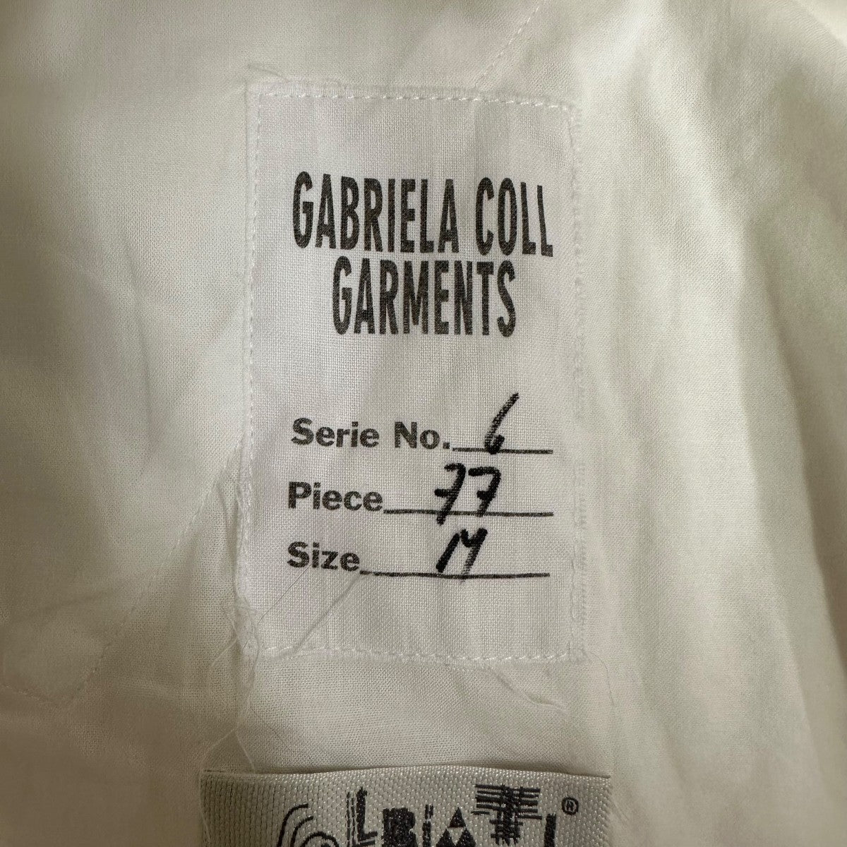 GABRIELA COLL GARMENTS series no．6パンツBLS-10140-A 古着・中古-8枚目のアイテム画像
