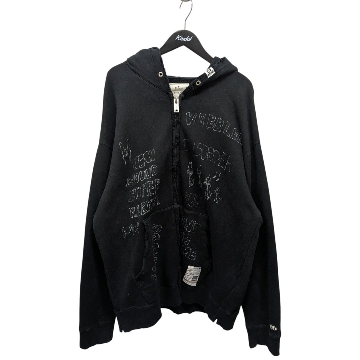 Maison MIHARA YASUHIRO トレーナー Maison MIHARA YASUHIRO(メゾンミハラヤスヒロ) ダメージ加工