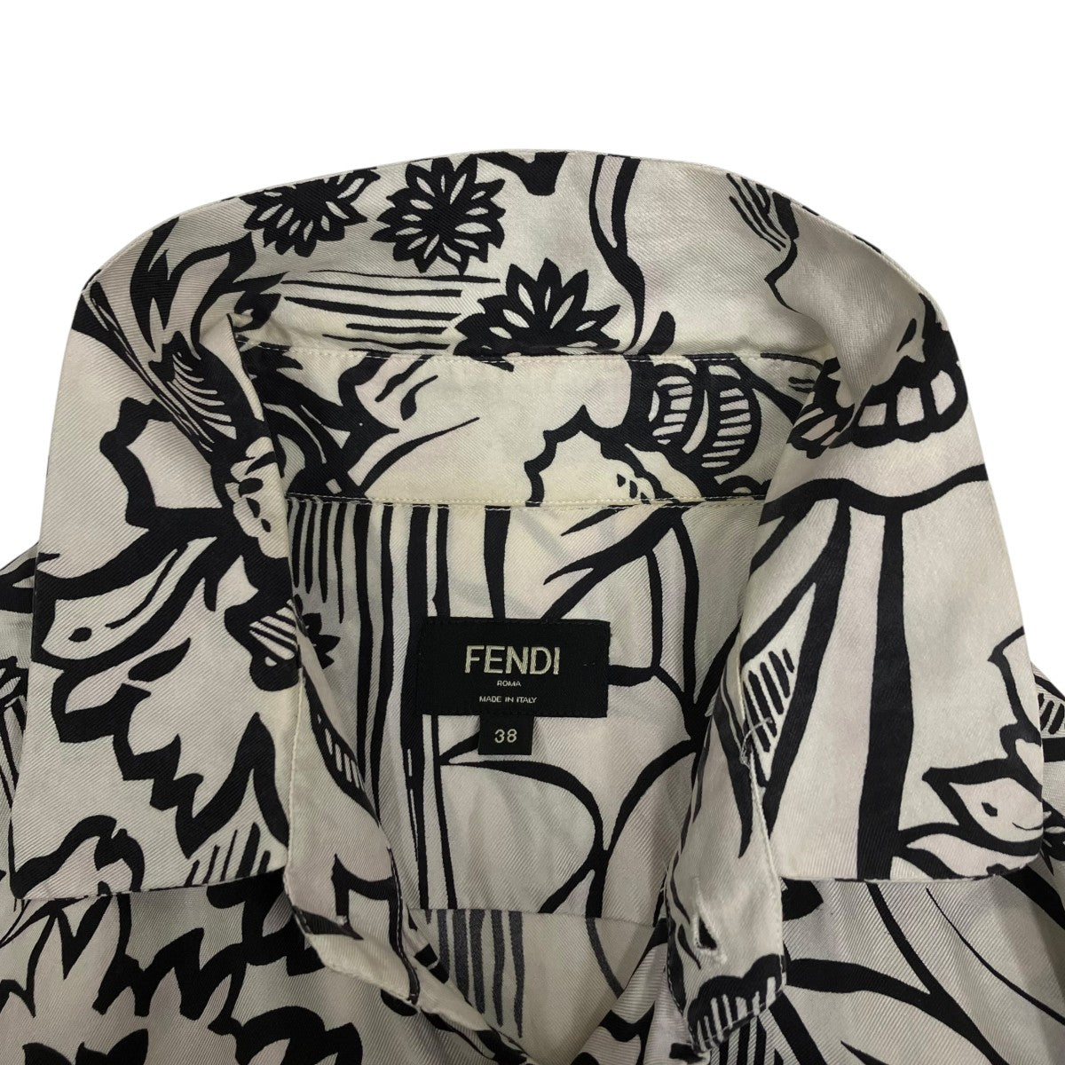 FENDI FENDI フラワープリント半袖シャツFS0795 ABIZ 古着・中古-5枚目のアイテム画像