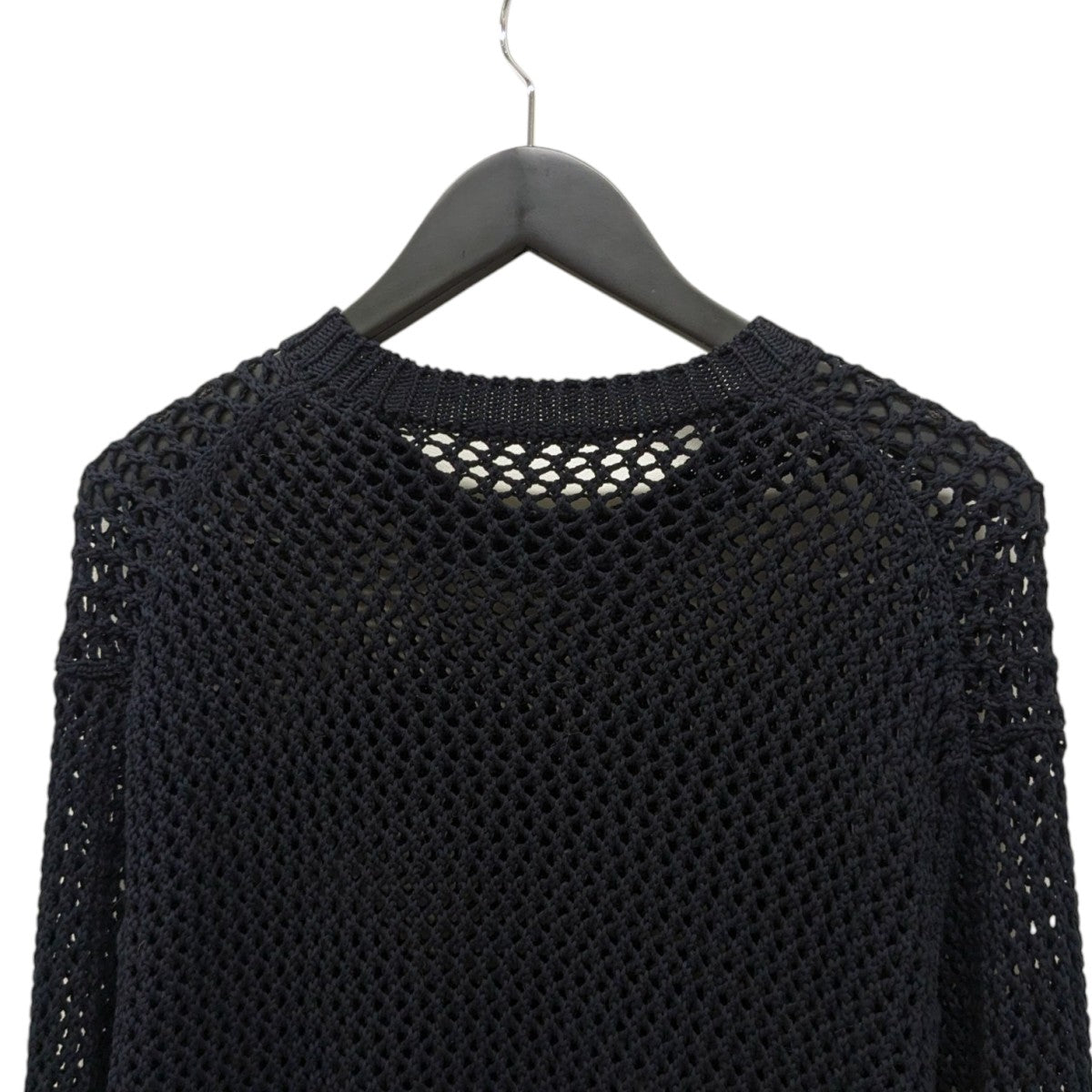 AURALEE(オーラリー) COTTON LILY-YARN MESH KNIT P Oメッシュニット