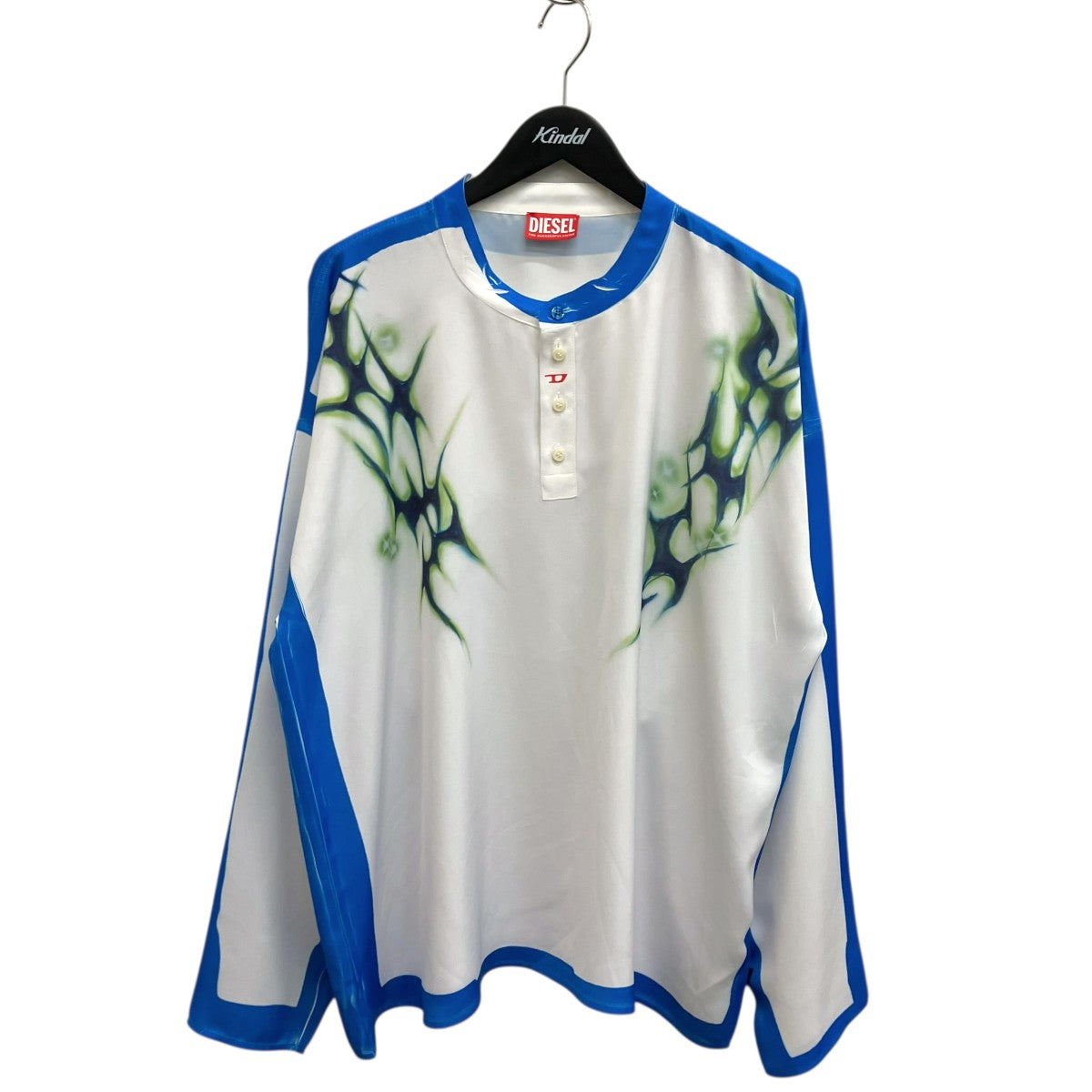 DIESEL T-Olavi-A-Ser-Graffiti-Jap Long-Sleeve長袖カットソーOSPDH 古着・中古-1枚目のアイテム画像