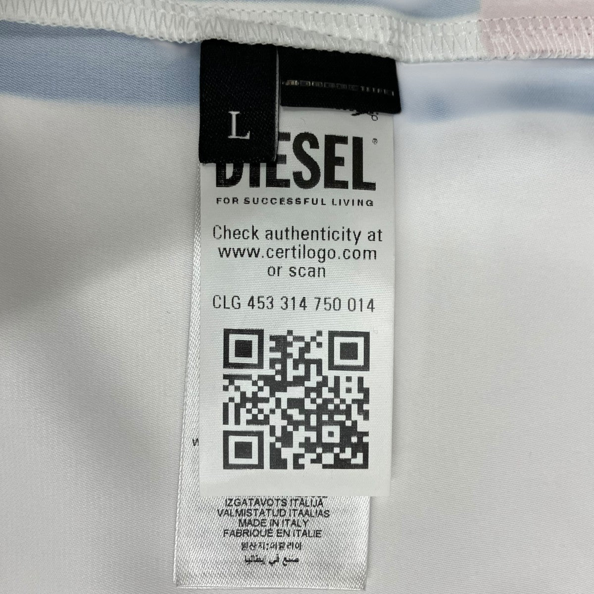 DIESEL T-Olavi-A-Ser-Graffiti-Jap Long-Sleeve長袖カットソーOSPDH 古着・中古-6枚目のアイテム画像