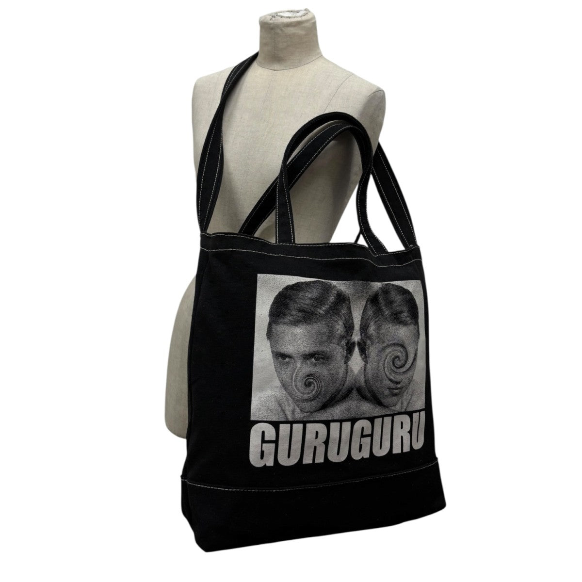 UNDERCOVER(アンダーカバー) GURUGURUトートバッグ ブラック｜【公式
