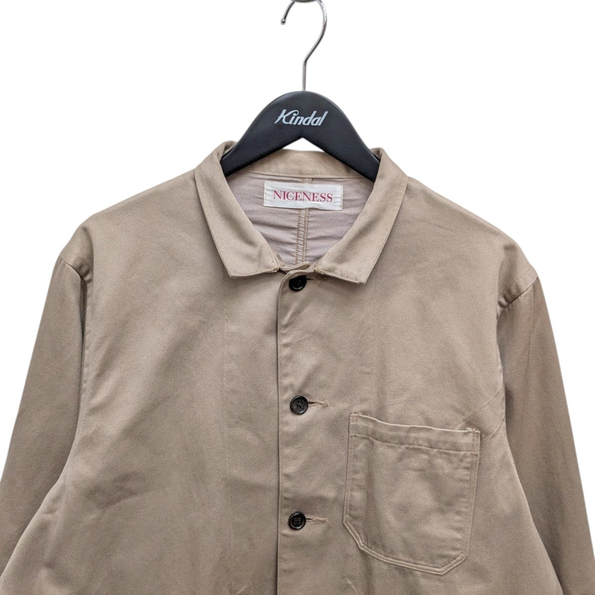 NICENESS(ナイスネス) ジャケットNN-B04F22 NN-B04F22 ベージュ サイズ