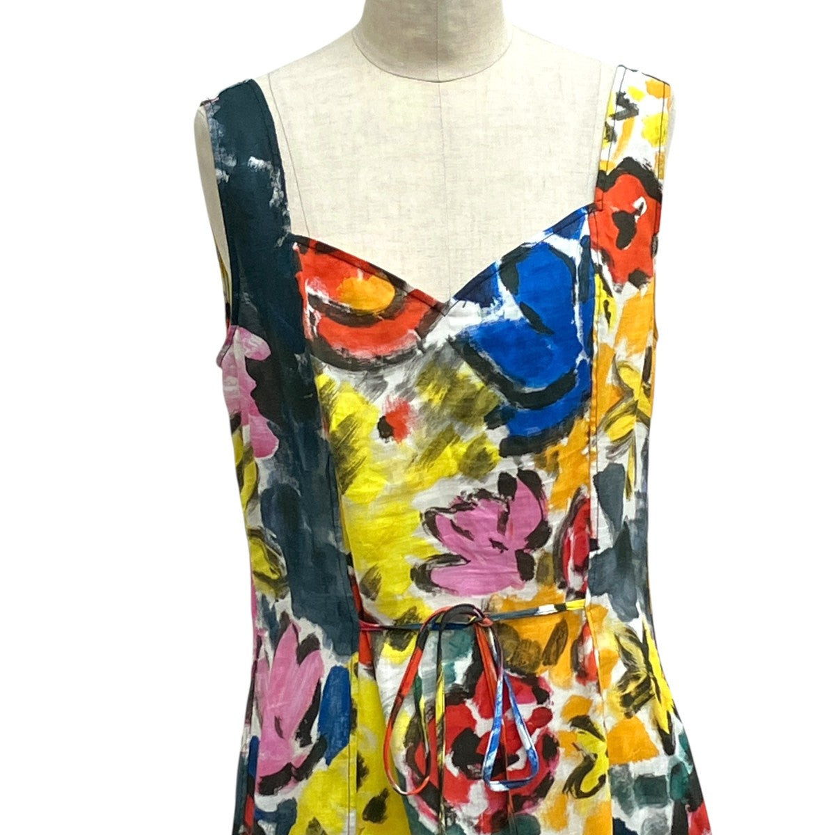 MARNI アシンメトリーワンピース ABMA0492A0TR018 古着・中古-3枚目のアイテム画像