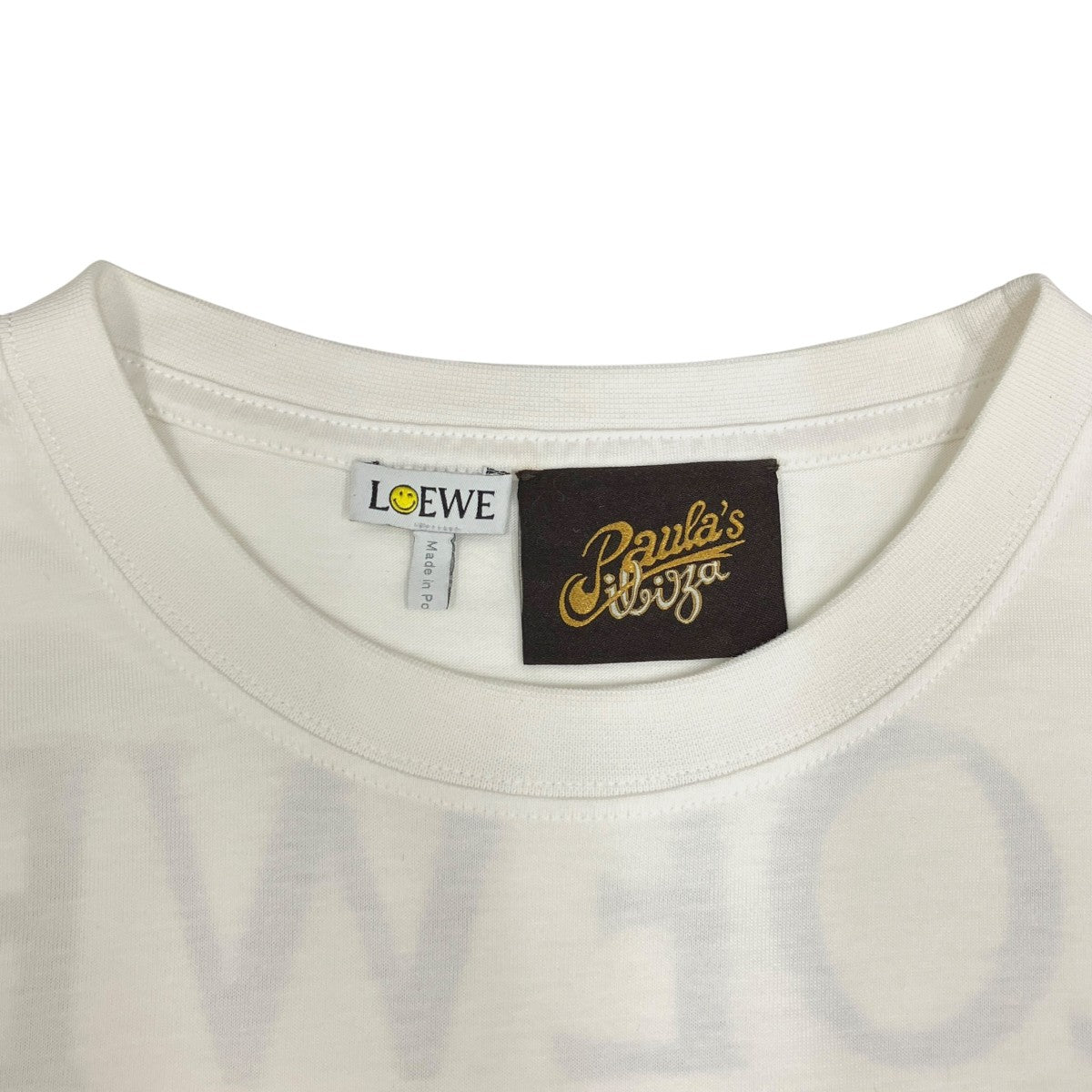 LOEWE ロエベ Tシャツ・カットソー S 白 【古着】【中古】【送料無料】 LOEWE - LOEWE ロエベ Tシャツ・カットソー XS 白 【古着】【中古