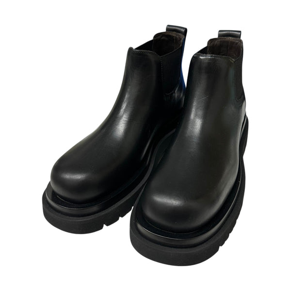 BOTTEGA VENETA ボッテガヴェネタ　サイドゴアブーツ 38 ブラック BOTTEGA VENETA◇ラグチェルシーブーツ/サイドゴアブーツ/38/BLK