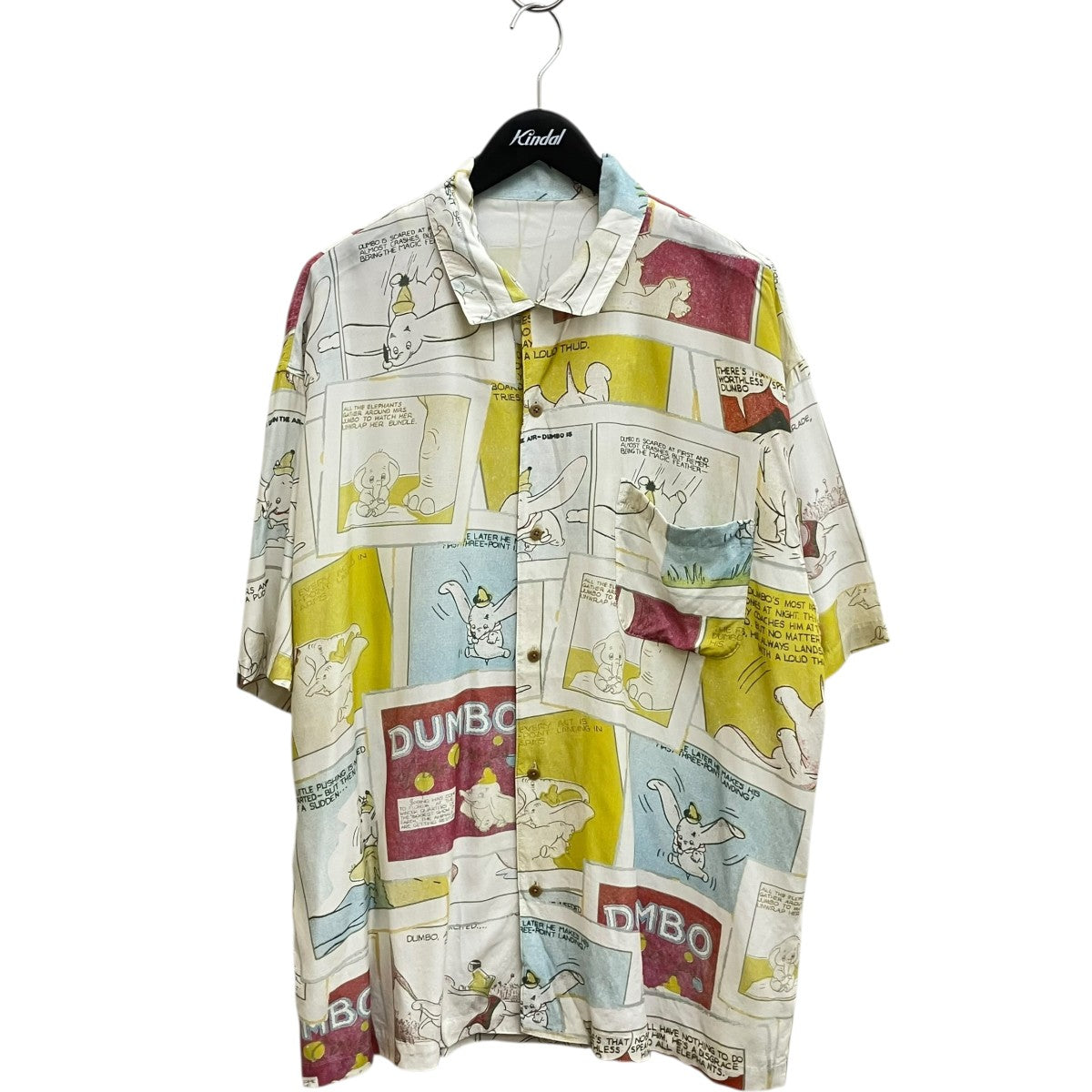 Porter Classic DISNEY VC PC ALOHA COLLECTION ALOHA SHIRT DUMBOアロハシャツ 古着・中古-1枚目のアイテム画像