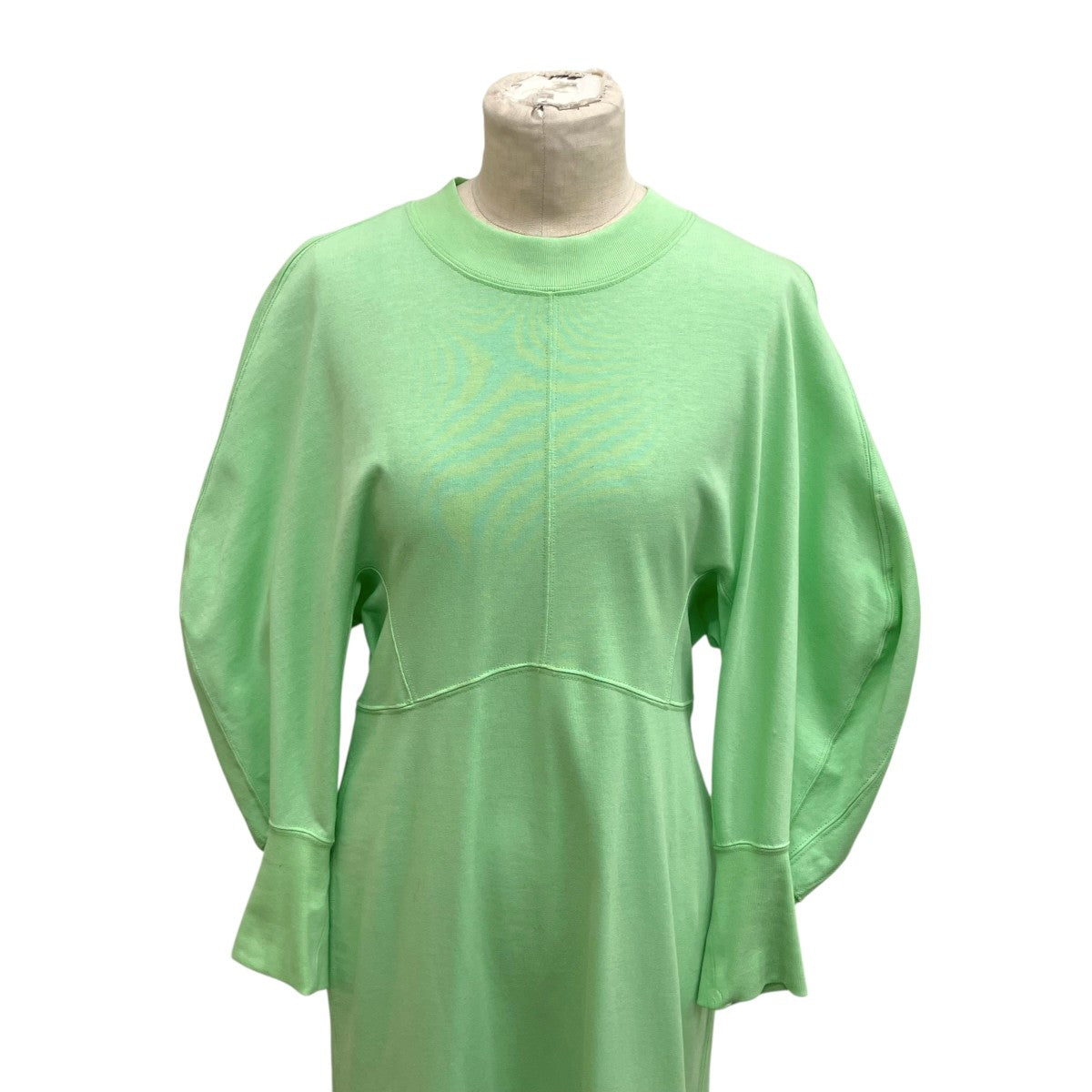 mame kurogouchi Cotton Jersey Flare Dress長袖ワンピースMM25SS-JS001 古着・中古-4枚目のアイテム画像