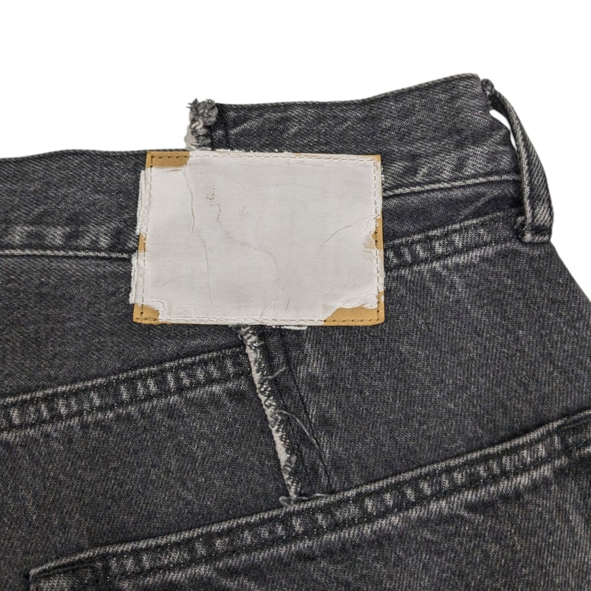 OLD PARK BIAS JEANSハーフデニムパンツOPJ-12 古着・中古-6枚目のアイテム画像