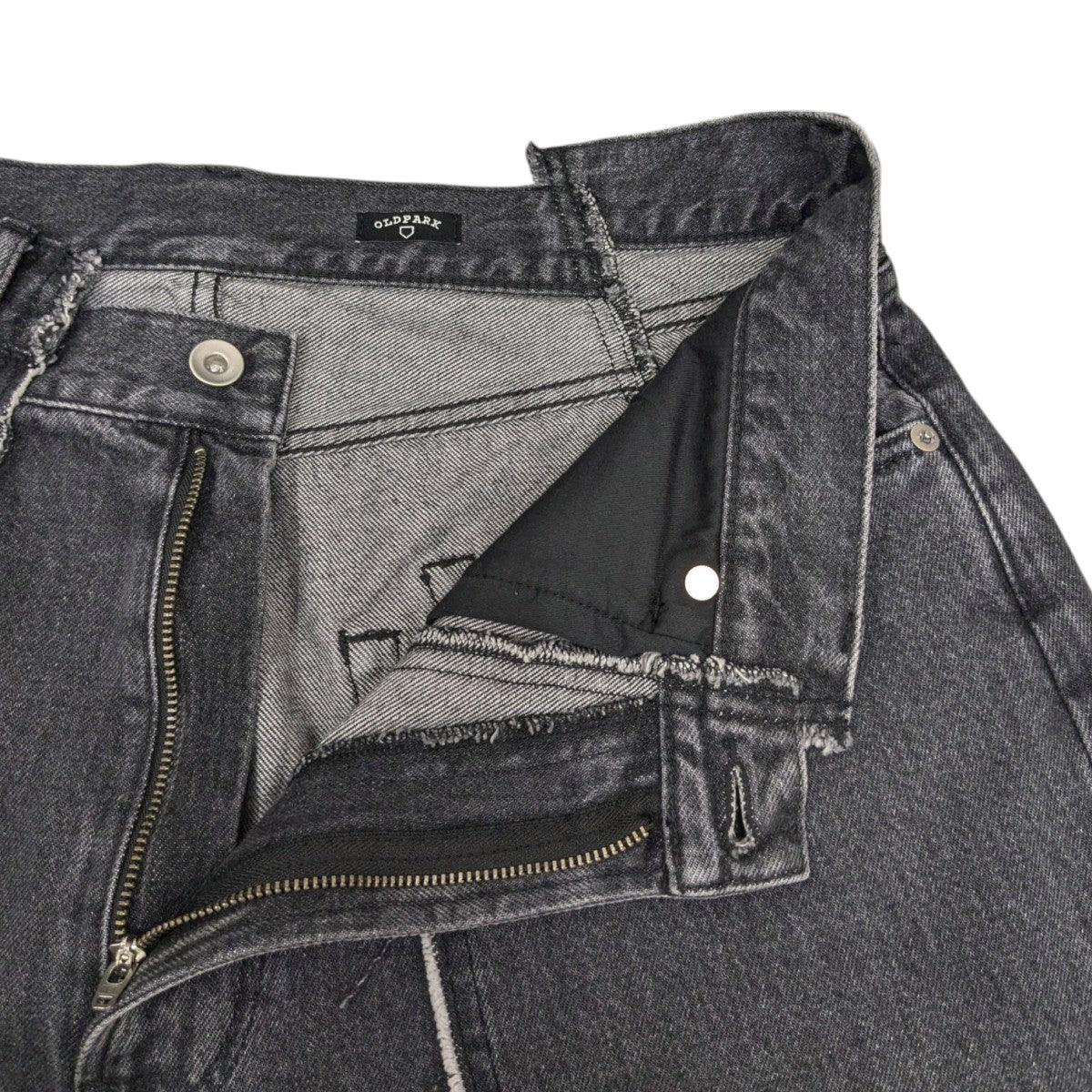 OLD PARK BIAS JEANSハーフデニムパンツOPJ-12 古着・中古-7枚目のアイテム画像