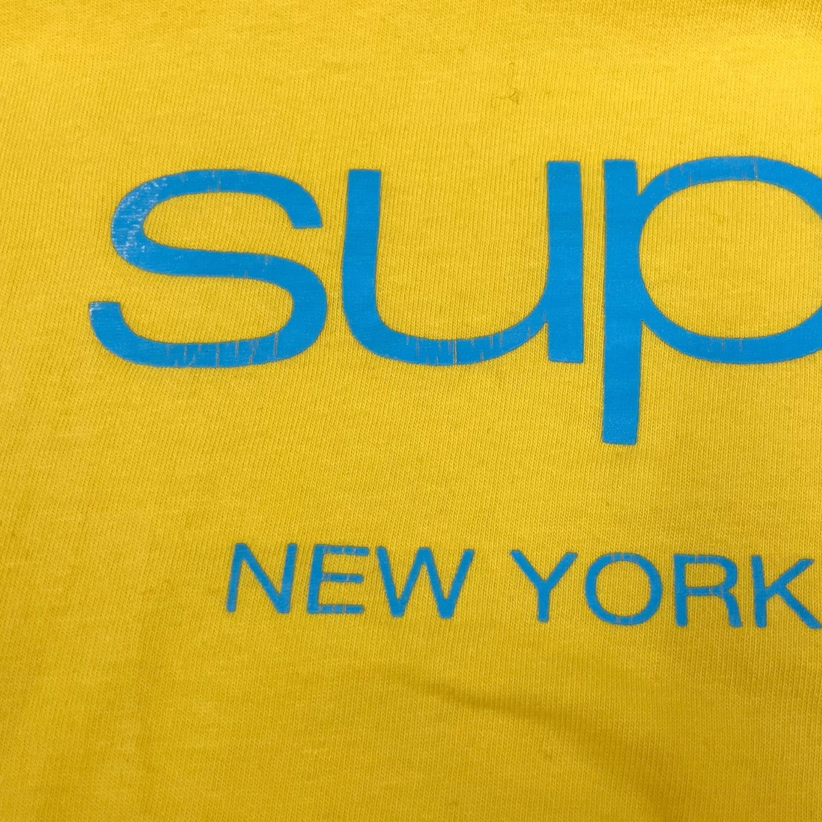 Nyc Tee ”Yellow”半袖Tシャツ