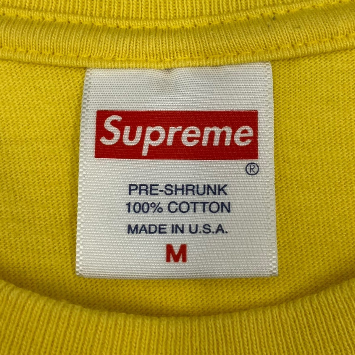 Nyc Tee ”Yellow”半袖Tシャツ