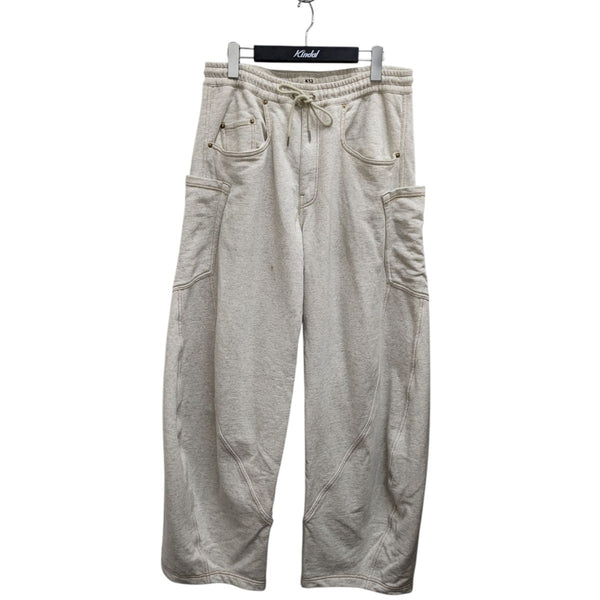 KHOKI(コッキ) 25AW3D cutting sweat pantsパンツ25fw-p-05 25fw-p-05
