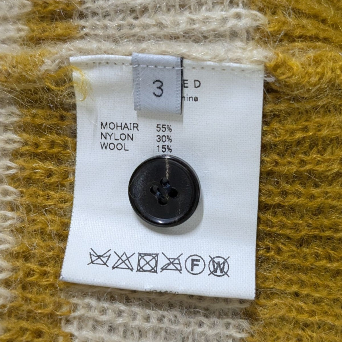 トップス unused 19AW 5G border knit cardigan トップス unused 19AW 5G border knit cardigan トップス unused