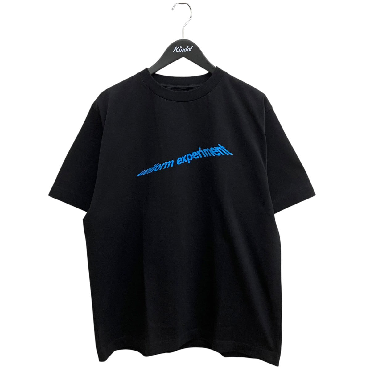 uniform experiment WARP LOGO WIDE TEETシャツUE-230043 古着・中古-1枚目のアイテム画像