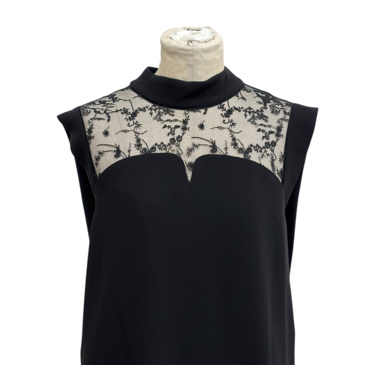 mame kurogouchi(マメクロゴウチ) 24AWAcetate Polyester Floral Lace