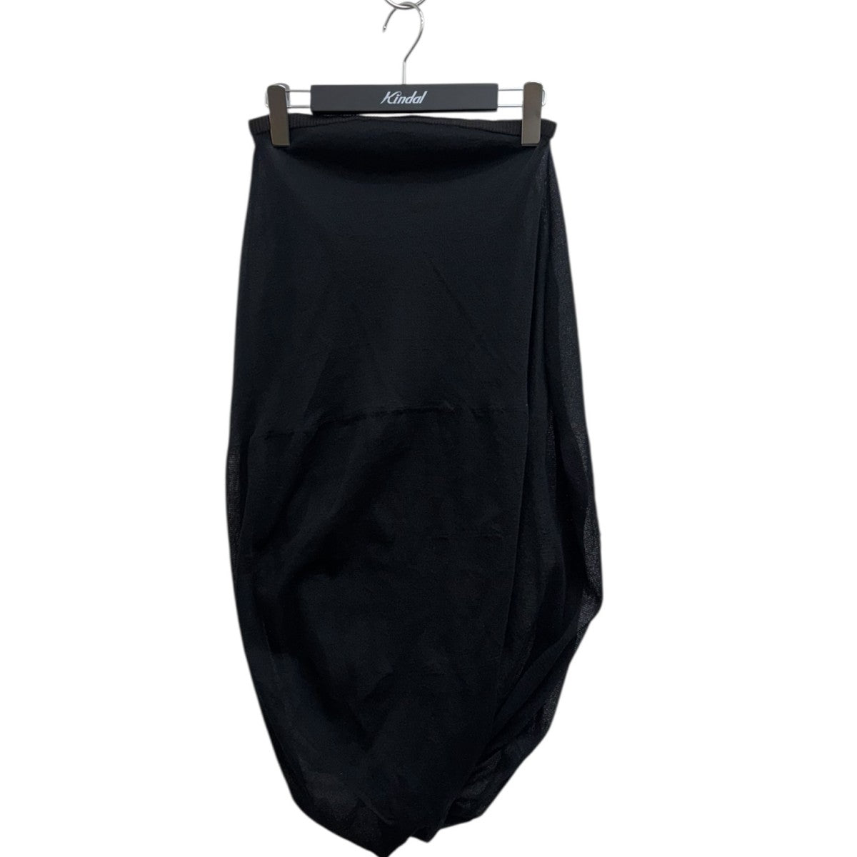 mame kurogouchi 25SSSheer Draping Knitted SkirtスカートMM25SS-KN067 古着・中古-1枚目のアイテム画像
