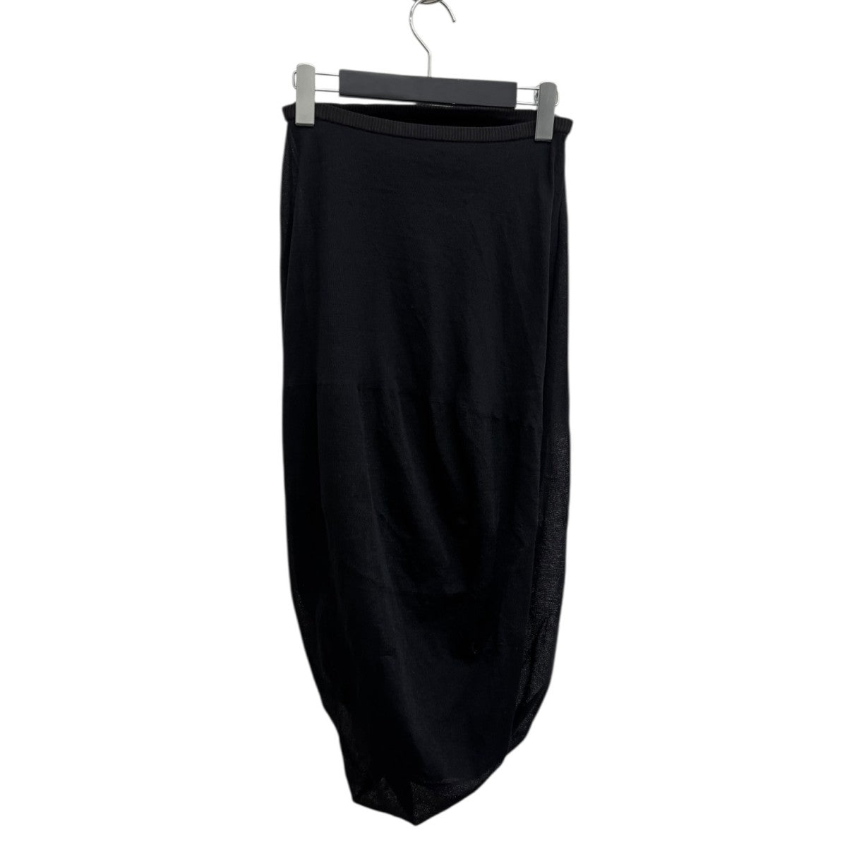 mame kurogouchi 25SSSheer Draping Knitted SkirtスカートMM25SS-KN067 古着・中古-2枚目のアイテム画像