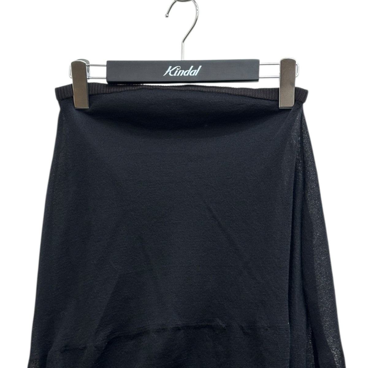 mame kurogouchi 25SSSheer Draping Knitted SkirtスカートMM25SS-KN067 古着・中古-3枚目のアイテム画像