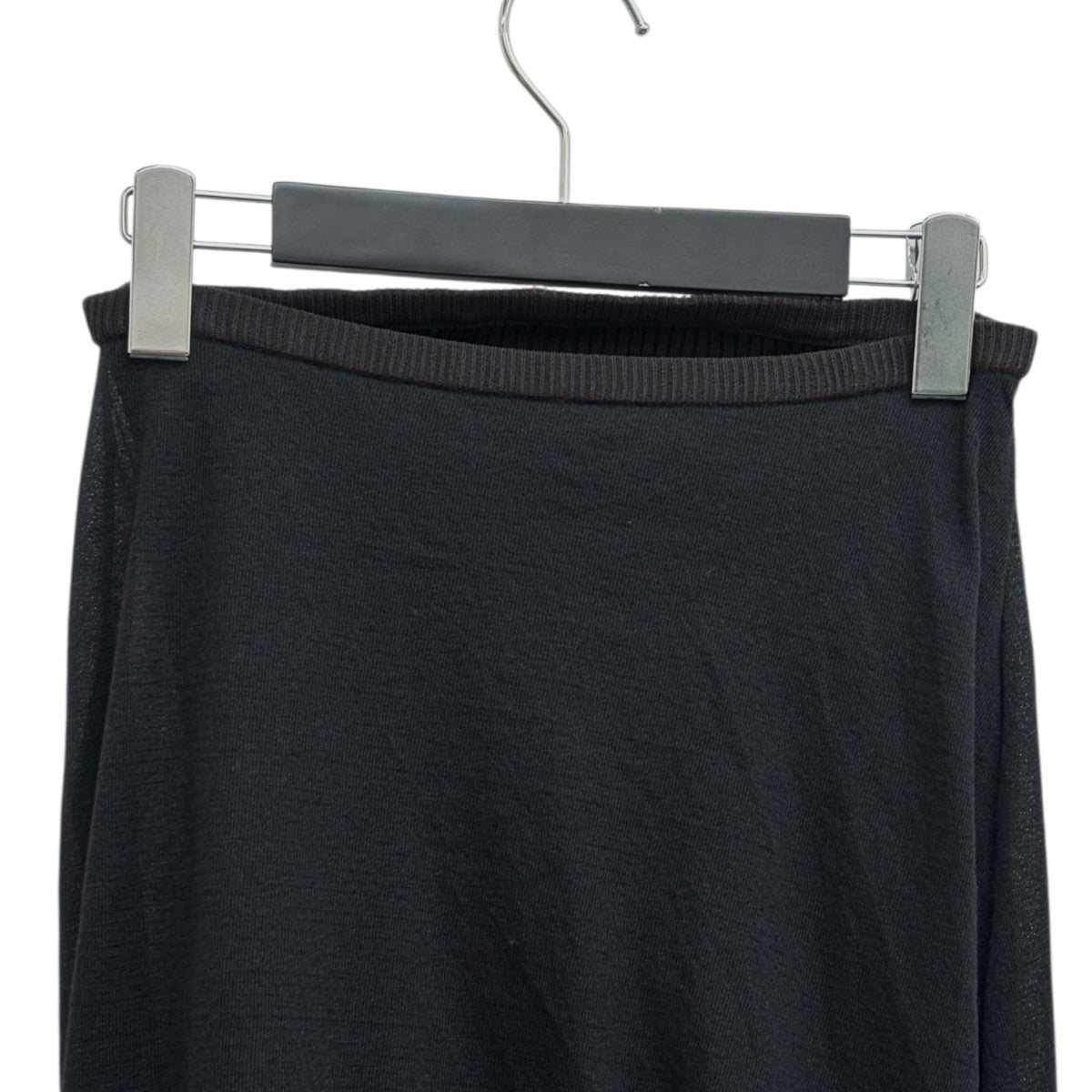 mame kurogouchi 25SSSheer Draping Knitted SkirtスカートMM25SS-KN067 古着・中古-4枚目のアイテム画像