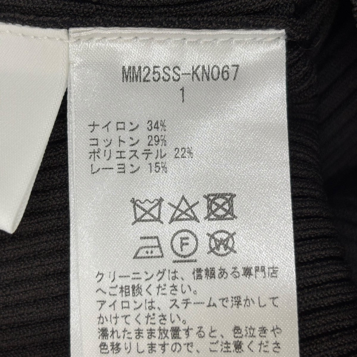 mame kurogouchi 25SSSheer Draping Knitted SkirtスカートMM25SS-KN067 古着・中古-8枚目のアイテム画像