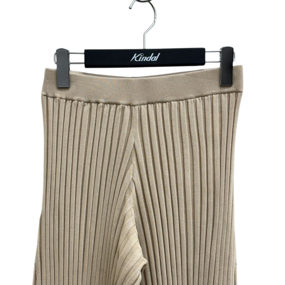 HYKE 25SSWIDE RIBBED SWEATER PANTSパンツ11386-3801 古着・中古-3枚目のアイテム画像