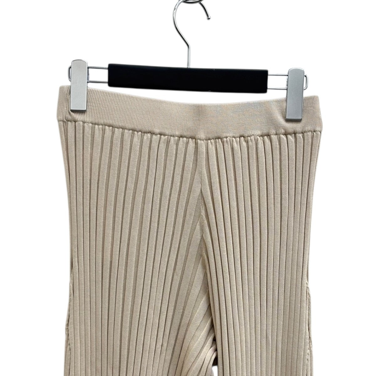 HYKE 25SSWIDE RIBBED SWEATER PANTSパンツ11386-3801 古着・中古-4枚目のアイテム画像