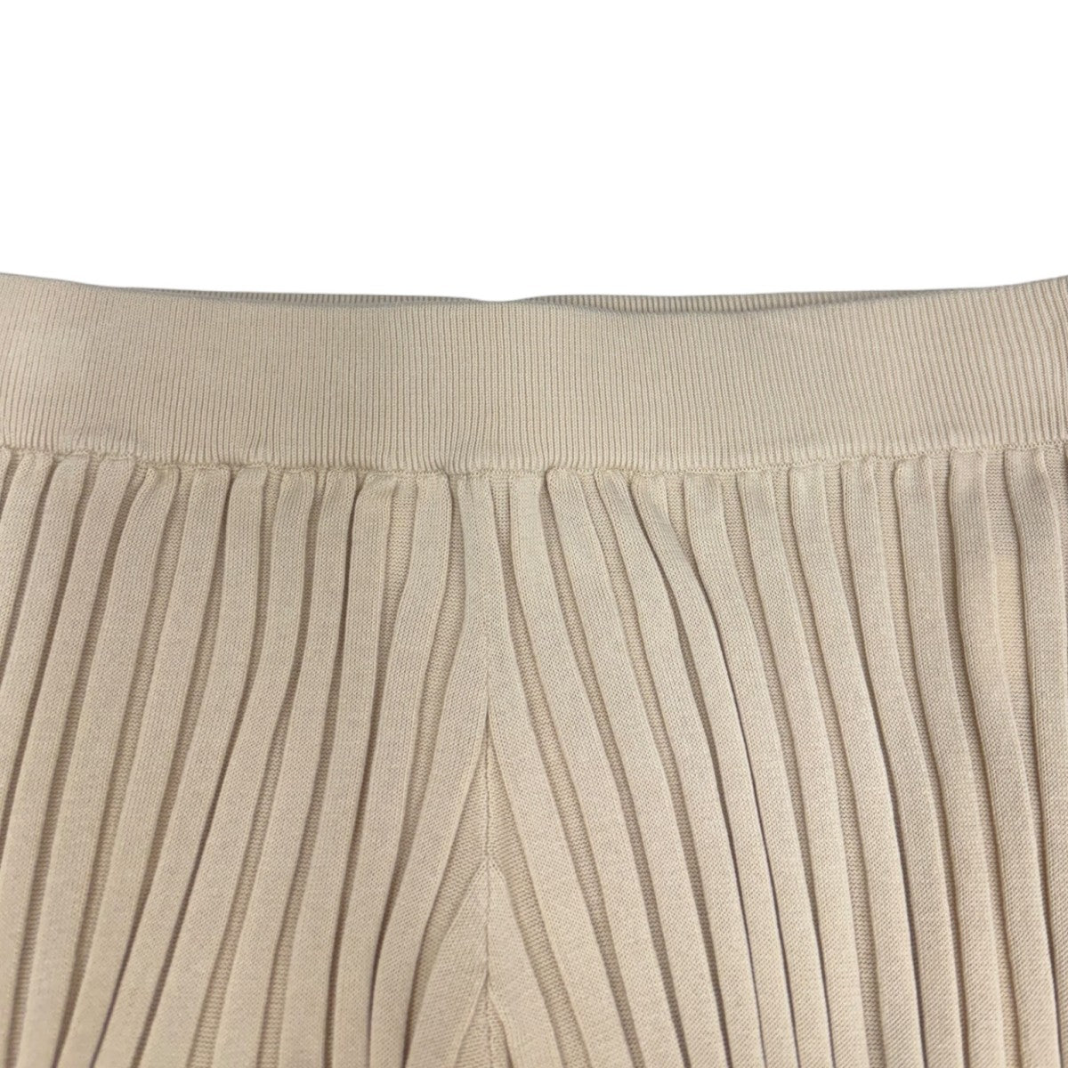 HYKE 25SSWIDE RIBBED SWEATER PANTSパンツ11386-3801 古着・中古-5枚目のアイテム画像