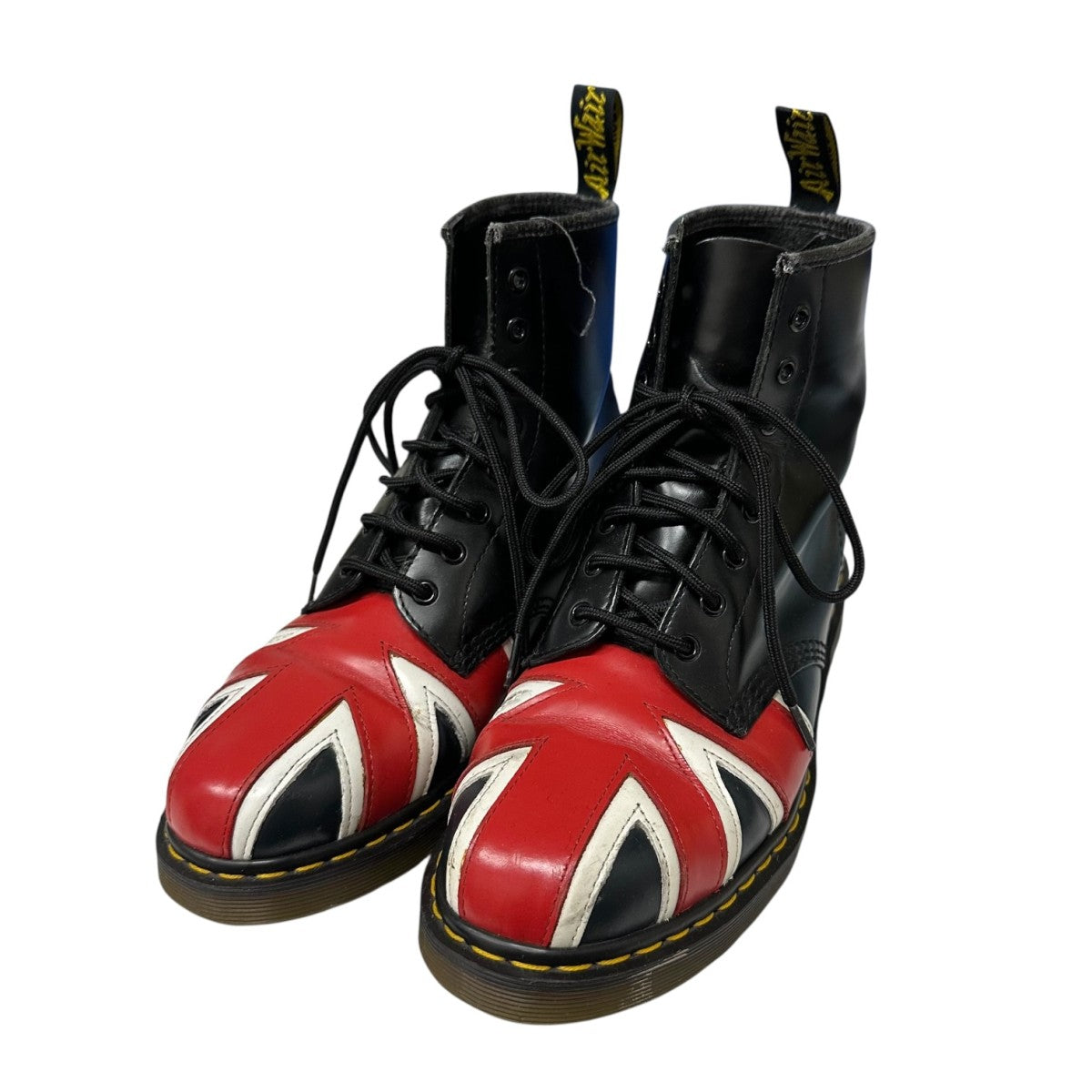 【新品 タグ付】ドクターマーチン ユニオンジャック 8ホール 24〜24.5 Dr．Martens(ドクターマーチン) ユニオンジャック 8ホールブーツ10950