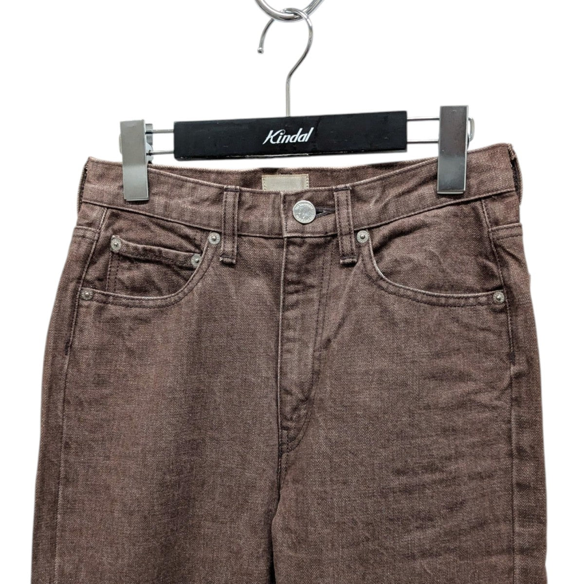 THE SHISHIKUI(シシクイ) デニムパンツ ブラウン サイズ 24｜【公式