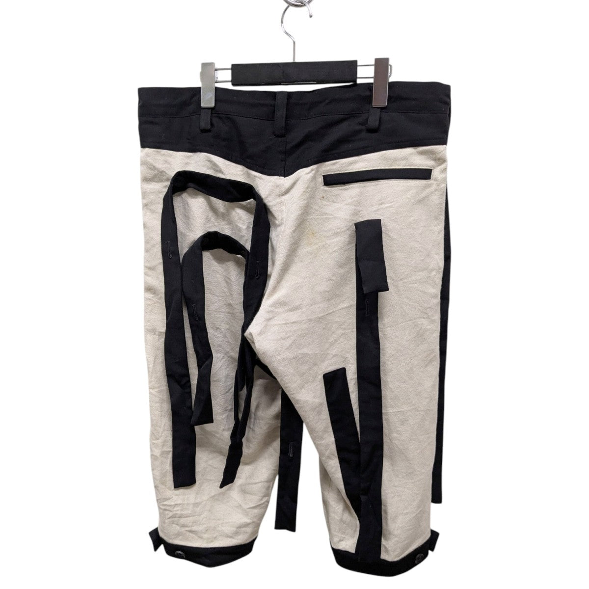 YOHJI YAMAMOTO(ヨウジヤマモト) 20SS マルチテープワイドハーフ