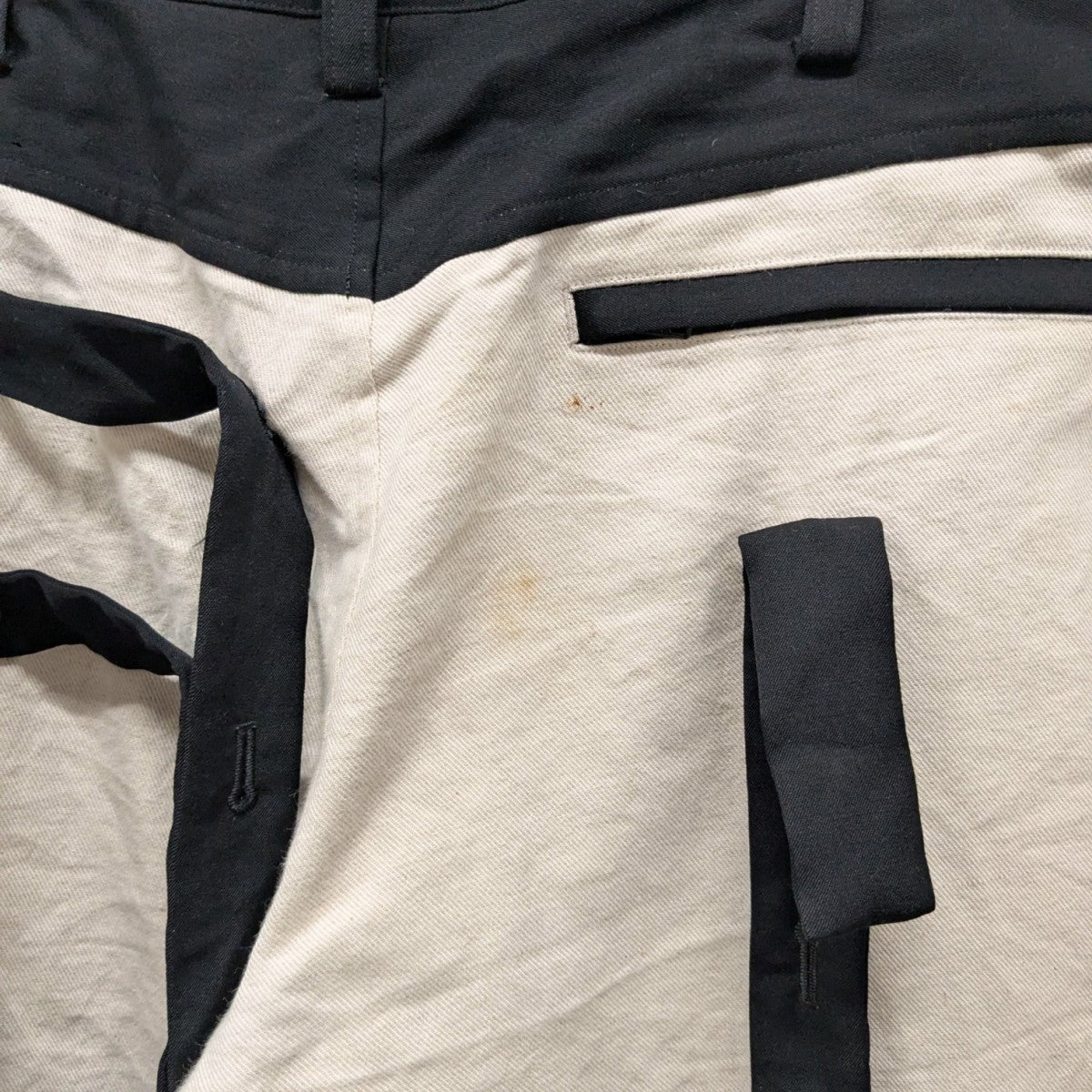 YOHJI YAMAMOTO(ヨウジヤマモト) 20SS マルチテープワイドハーフ