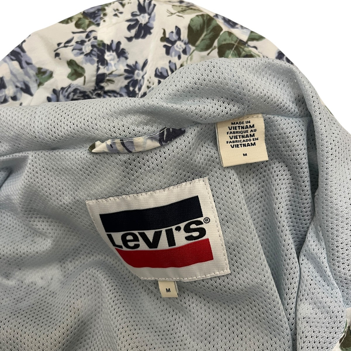 LEVI’S 花柄ナイロンジャケットCW-4820 古着・中古-5枚目のアイテム画像
